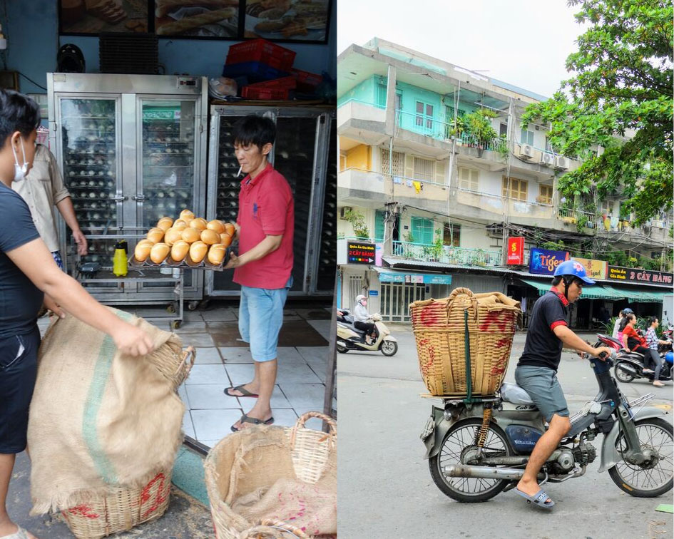 Bánh mi with Jodi in Vietnam
