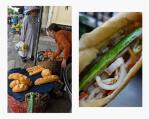Bánh mi with Jodi in Vietnam