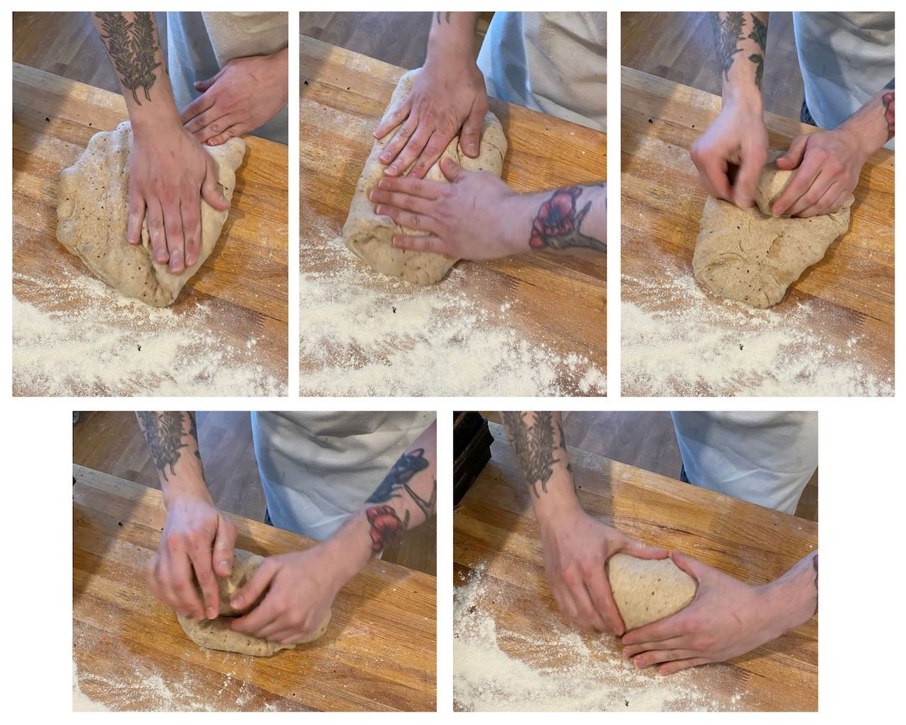 Kneading Bread Dough