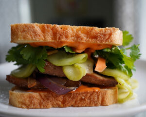 Smoked Tofu Sandwich